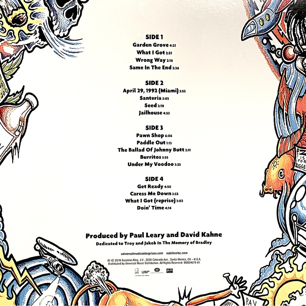 SOLD :: Sublime 2-Vinyl Record Album - Picture 8 of 8
